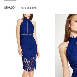 Lace Cocktail Dress